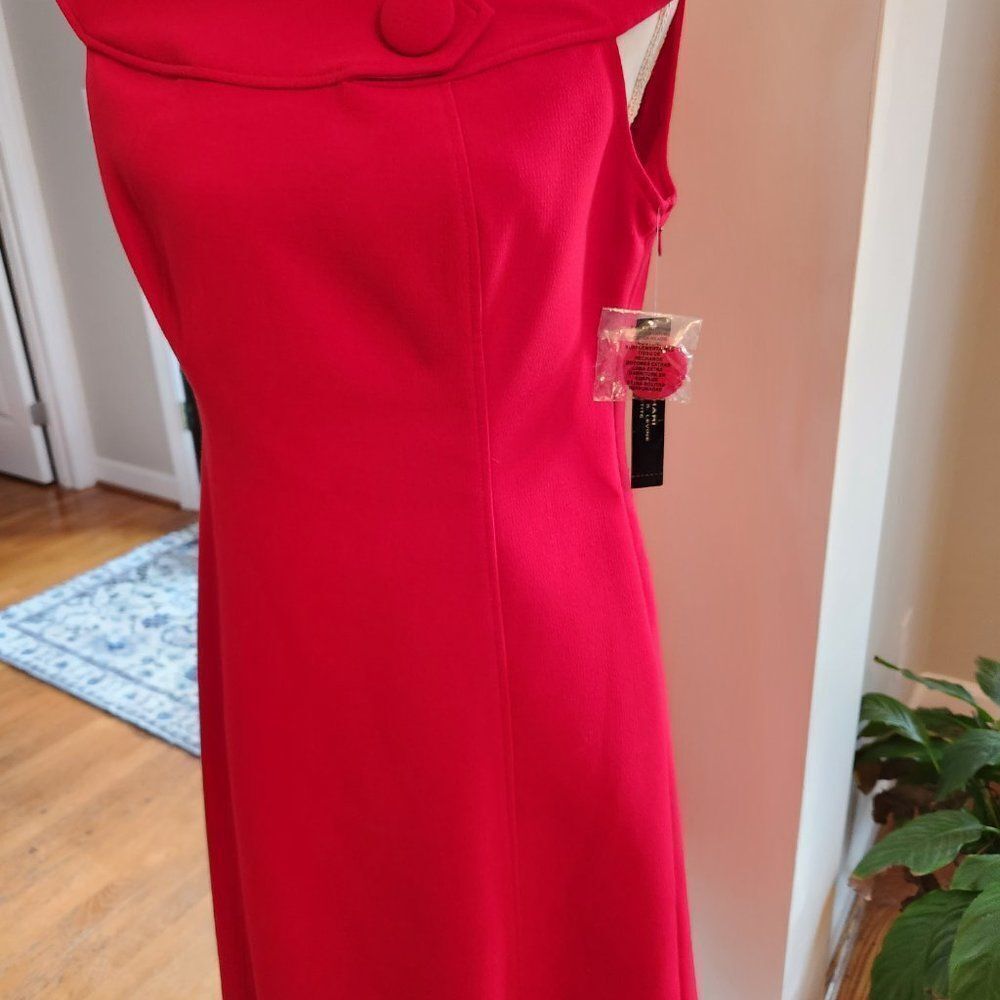 Stunning red sheath dress - NWT - Picture 5 of 15